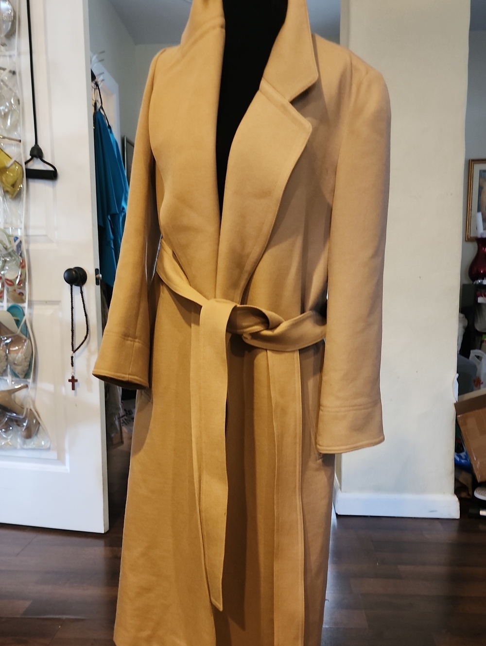 A.L.C. Camel Belted Trench Coat